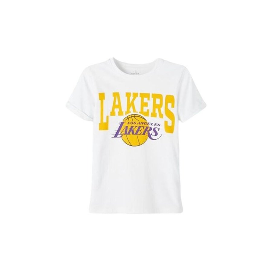 B�rne Kort�rmet T-shirt Name It mmads a Box Hvid #1