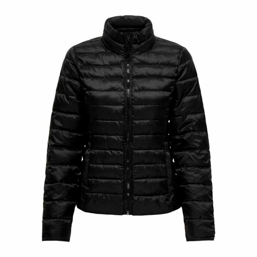 Sportsjakke til damer Only Onltahoe Quilted Sort #1