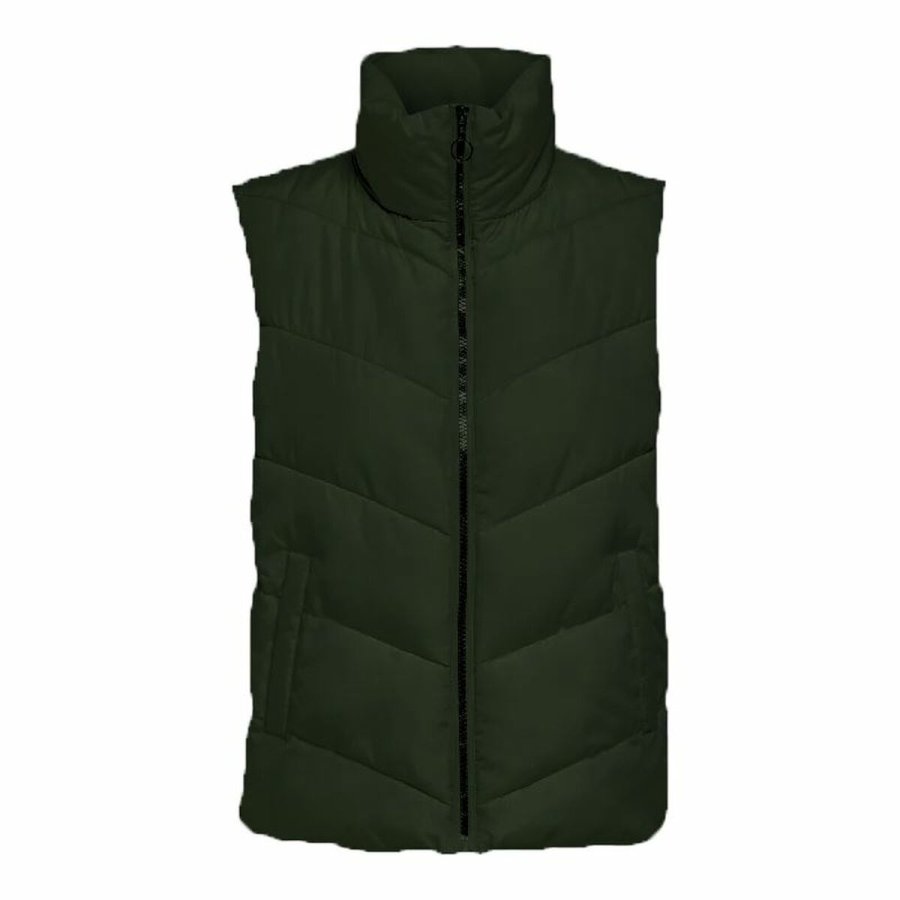 Veste til damer Jack & Jones Jdyfinno Life Short Padd Mrk grn #1