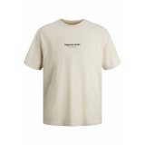 Kort�rmet T-shirt til M�nd Jack & Jones JORVESTERBRO TEE SS 12240121 Beige #1