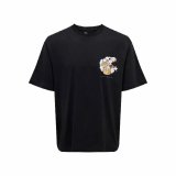 Kortrmet T-shirt til Mnd Only & Sons Onsdisney Life Rlx Sort #1