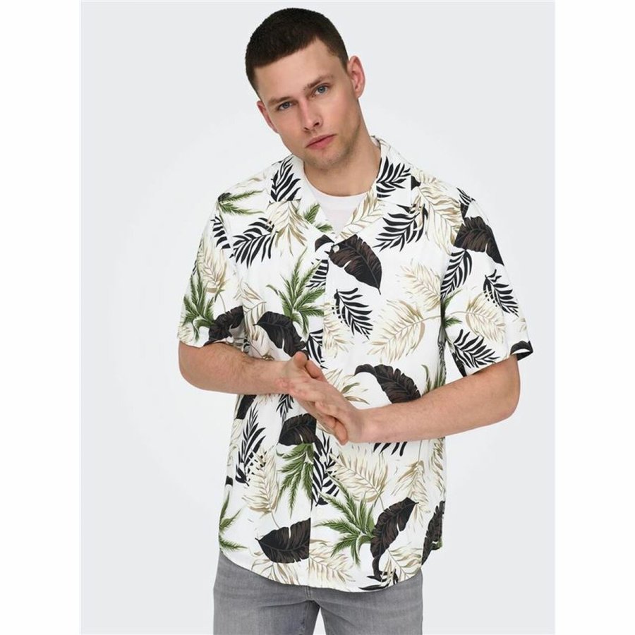 Skjorte Only & Sons Cuba Casual Kort slange #5