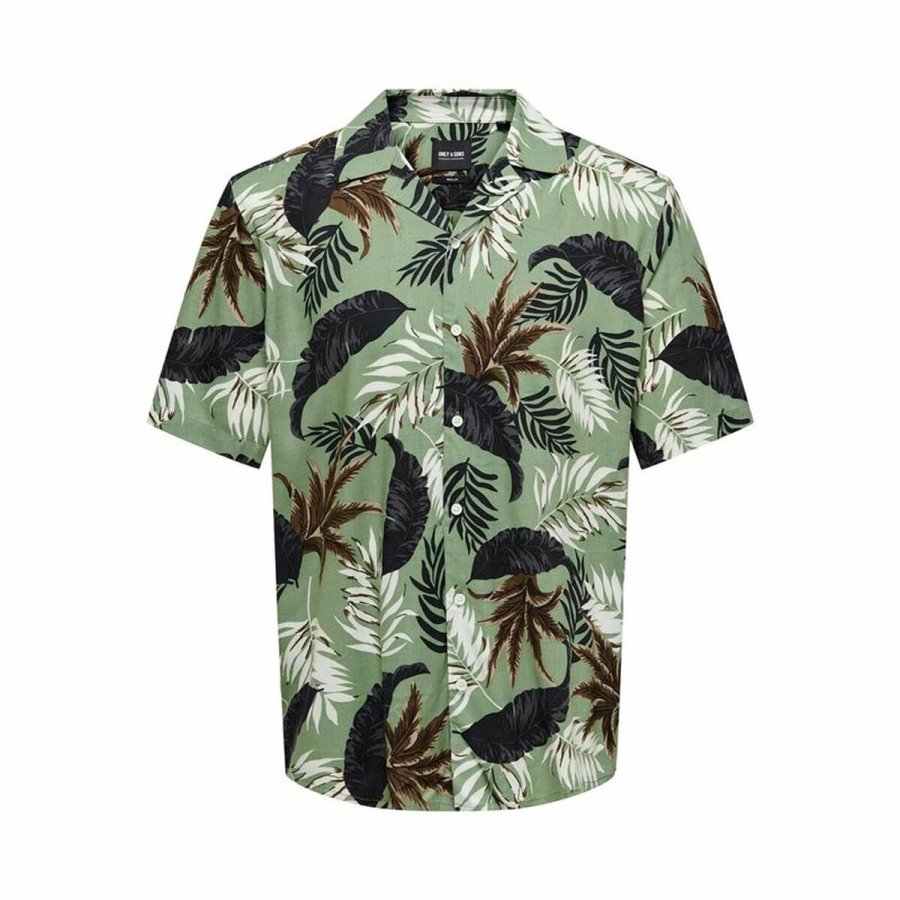 Skjorte Only & Sons Cuba Casual Kort slange #1