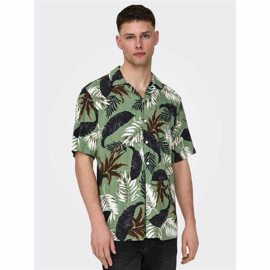 Skjorte Only & Sons Cuba Casual Kort slange #3