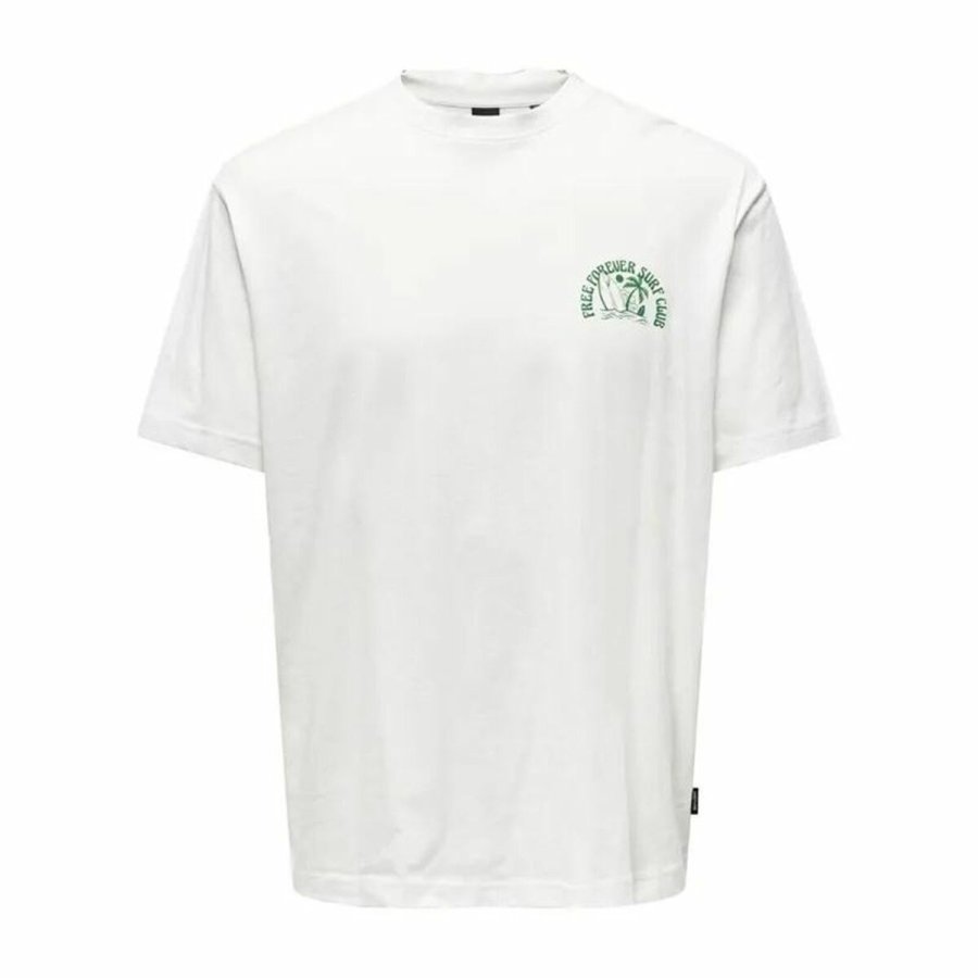 Kortrmet T-shirt til Mnd Only & Sons Onskylan Rlx Icon #1