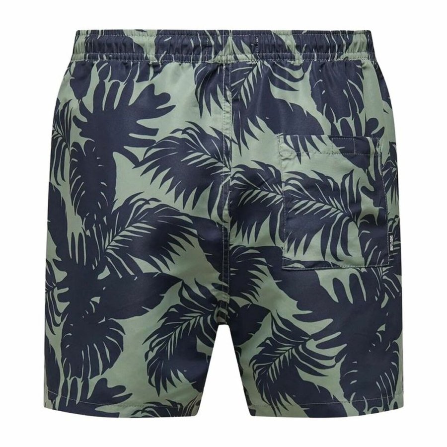 Badetj til Mnd Only & Sons Onsted Life Flower 2 Grn #2