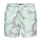 Badetj til Mnd Only & Sons Onsted Life Flower 2 Akvamarin #1