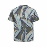 Kortrmet T-shirt til Mnd Only & Sons Onskobe Reg Banana Leaf Oliven #2