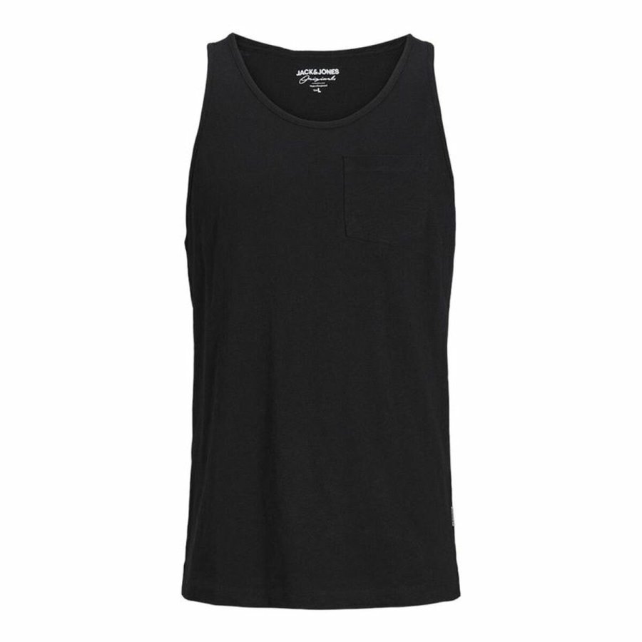 Tank top mnd Jack & Jones Tampa Slub Sort #1