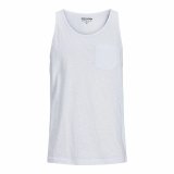 Tank top mnd Jack & Jones Tampa Slub Hvid #1