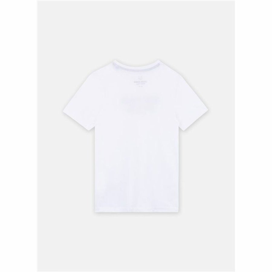 B�rne Kort�rmet T-shirt Jack & Jones Jjsummer Smu Vibe Tee Hvid #2