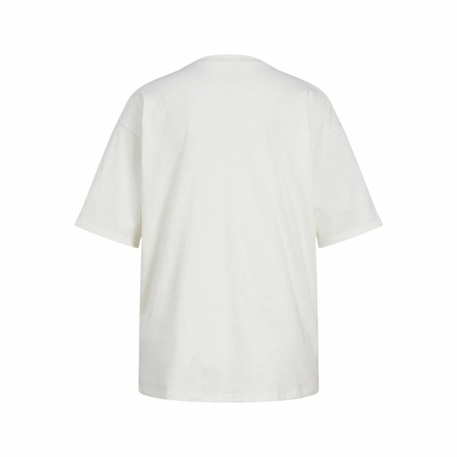 Kortrmet T-shirt til Kvinder Jack & Jones Jxpaige Hvid #2