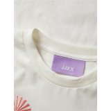 Kortrmet T-shirt til Kvinder Jack & Jones Jxpaige Hvid #5