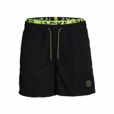 Brne Badetj Jack & Jones Jjswim Db Wb Neon Sort #1