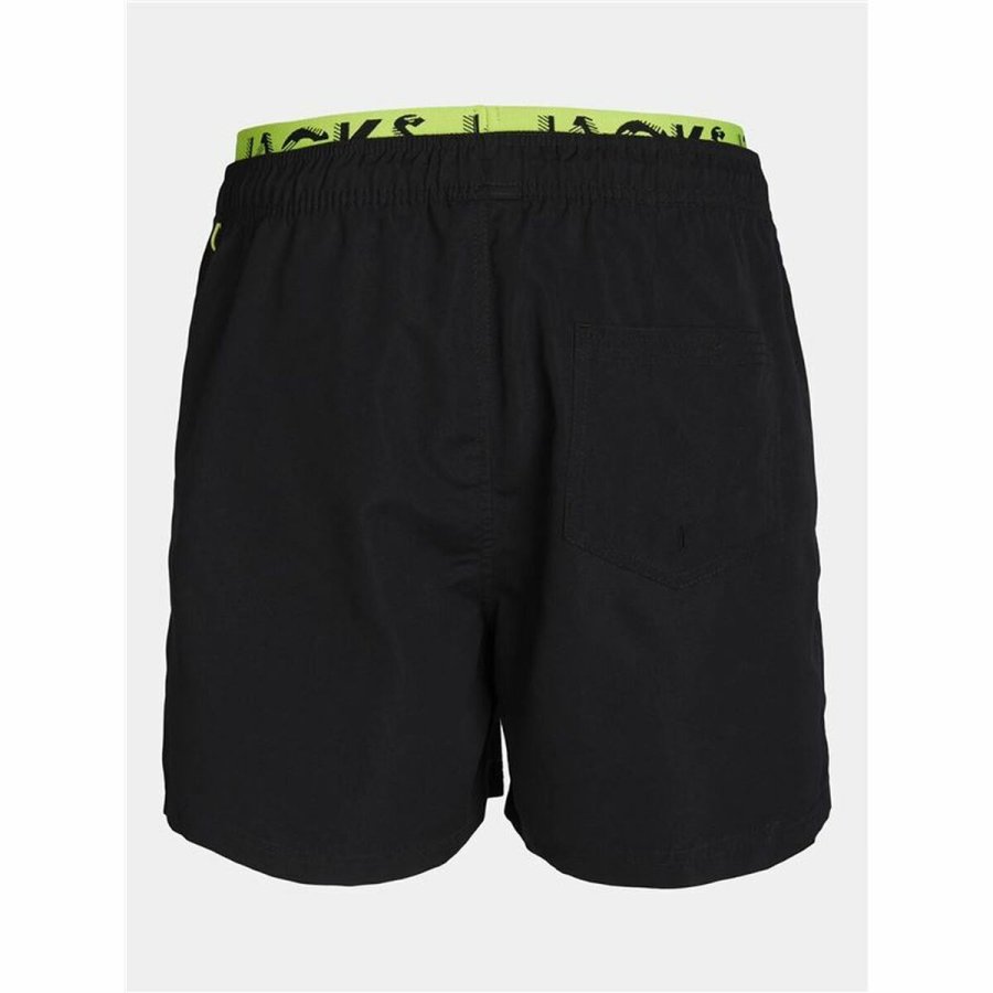 Brne Badetj Jack & Jones Jjswim Db Wb Neon Sort #2