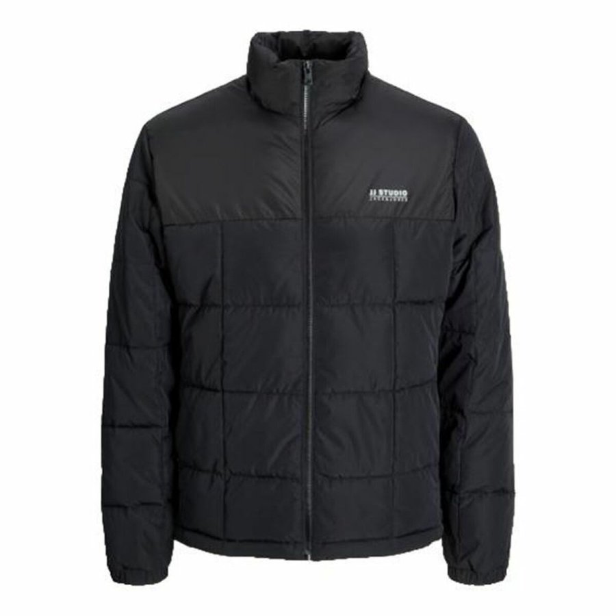 Sport Jakke til Mnd Jack & Jones Jjben Square Sort #1