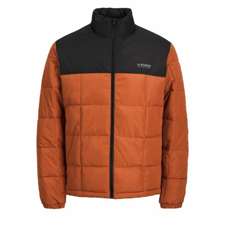 Sport Jakke til Mnd Jack & Jones Jjben Square Brun #1