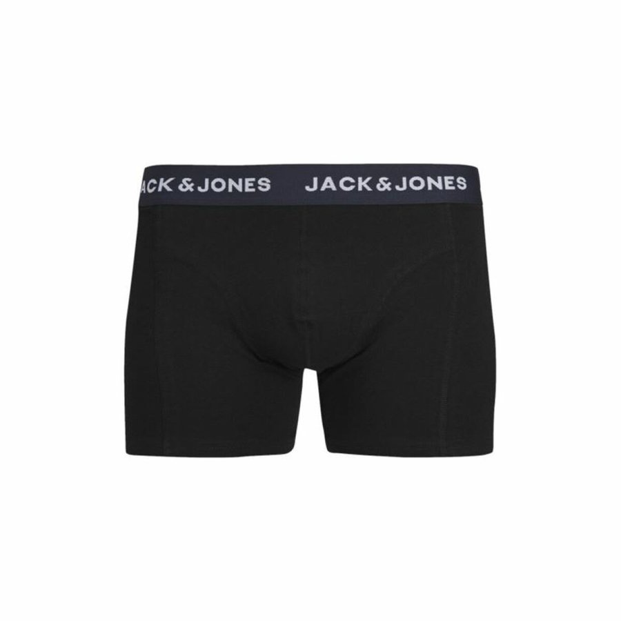 Boxershorts til mnd Jack & Jones Jacaron Solid Trunks Sort #4