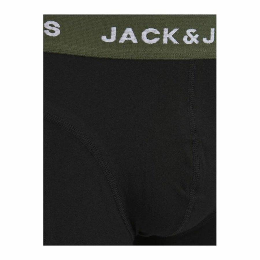 Boxershorts til mnd Jack & Jones Jacaron Solid Trunks Sort #5