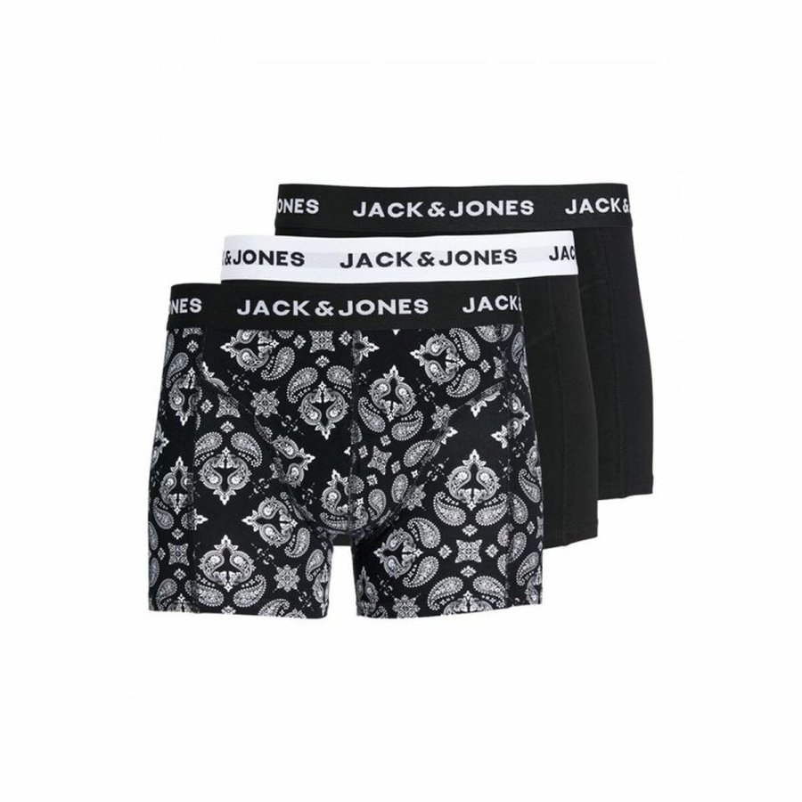 Boxershorts til mnd Jack & Jones Jacparis Trunks Sort #1