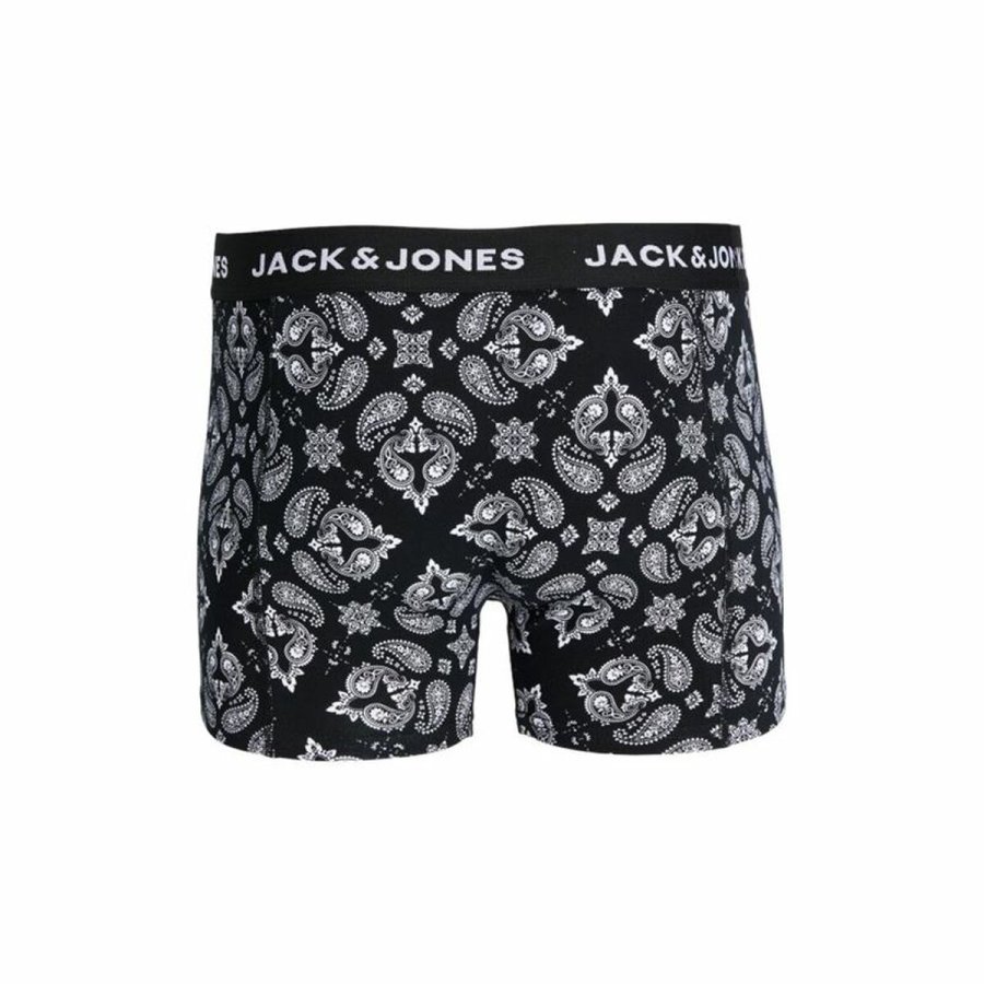 Boxershorts til mnd Jack & Jones Jacparis Trunks Sort #4