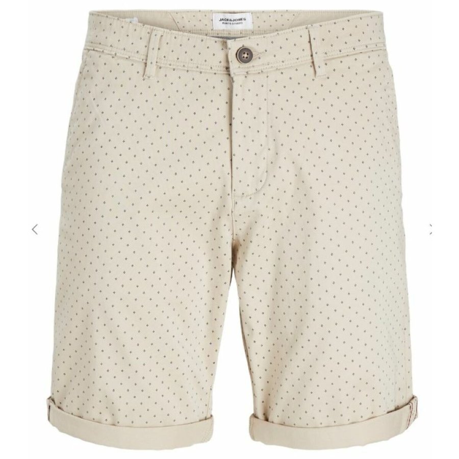 Shorts Jack & Jones JPSTBOWIE SHORTS SA PRINTER MID 12230336 Beige #1