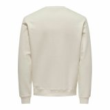 Sweaters uden Htte til Mnd Only & Sons Onsdan Unshed Reg Crew Neck Hvid #2