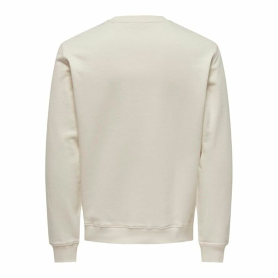 Sweaters uden Htte til Mnd Only & Sons Onsdan Unshed Reg Crew Neck Hvid #2