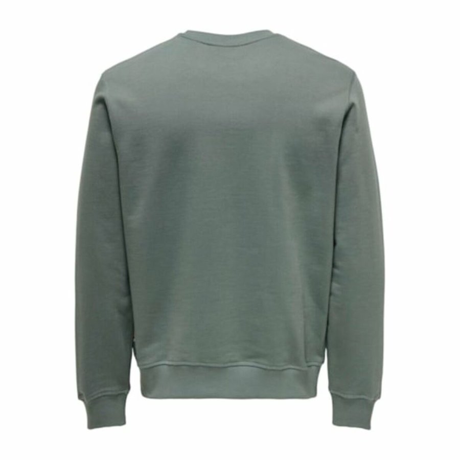 Sweaters uden Htte til Mnd Only & Sons Onsdan Unshed Reg Crew Neck Mrk grn #2