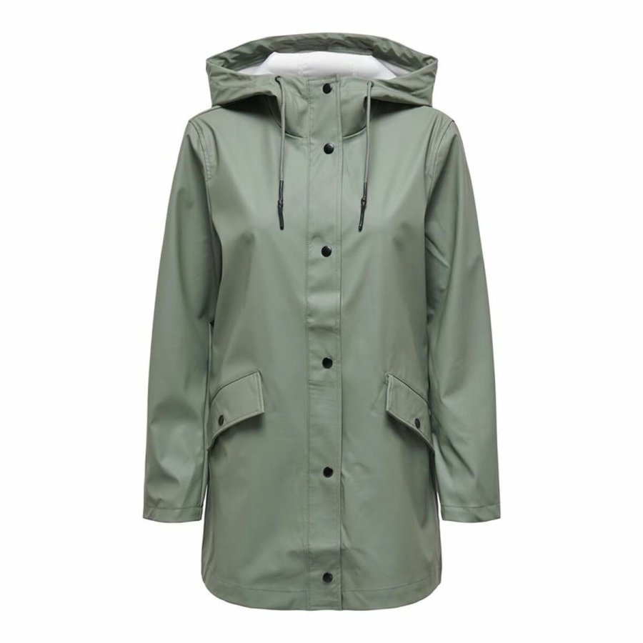 Vandtt Jakke til Kvinder Only Onlelisa Raincoat Otw Noos #1
