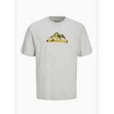 Kort�rmet T-shirt til M�nd Jack & Jones JCOMOUNTAIN LOGO TEE SS CREW NECK 12262220 Gr� #2