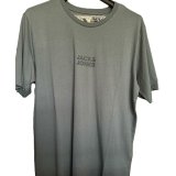 Kort�rmet T-shirt til M�nd Jack & Jones JJORLA TEE SS CREW NEW 12270873 Bl� #1