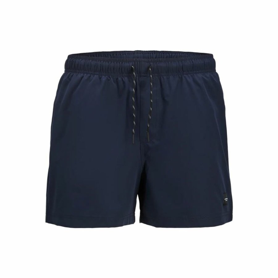 Bukser Jack & Jones Jpstmaui Jj Solid Navy #1