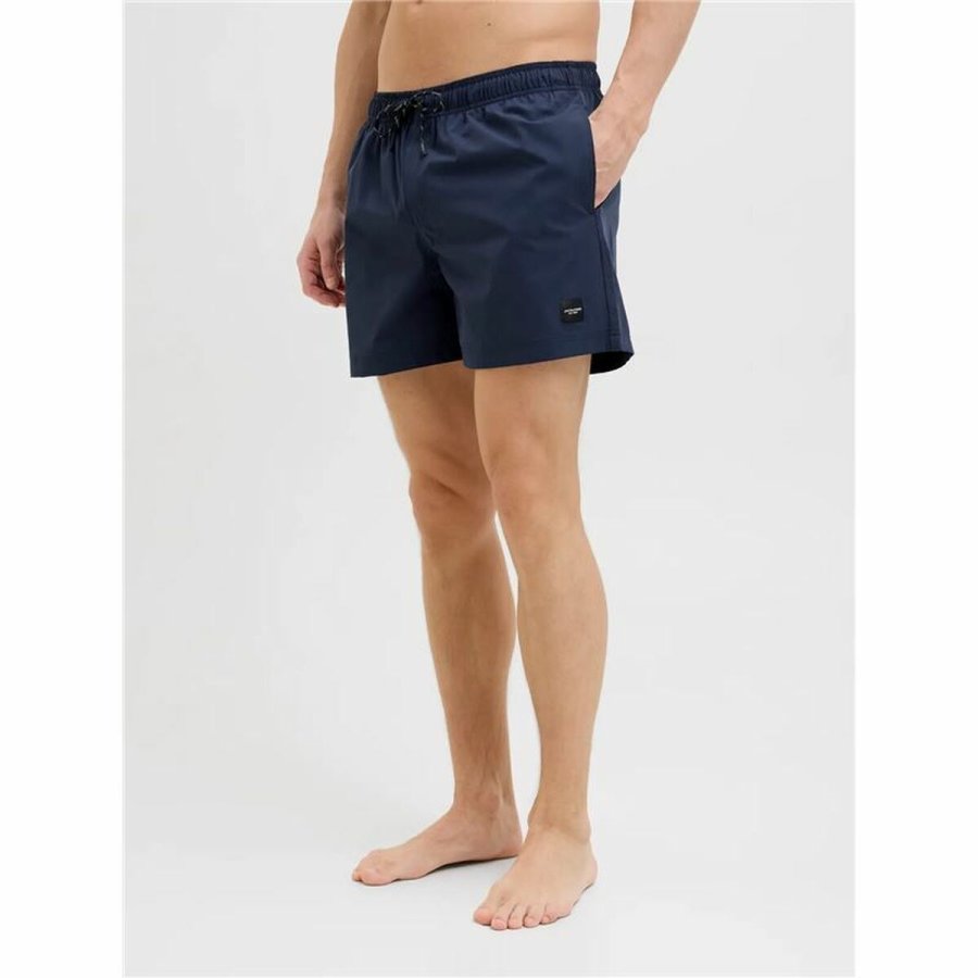 Bukser Jack & Jones Jpstmaui Jj Solid Navy #3