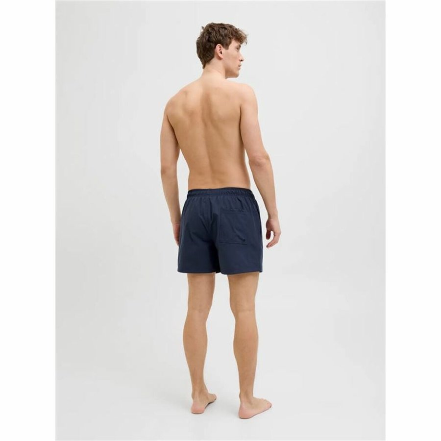 Bukser Jack & Jones Jpstmaui Jj Solid Navy #4