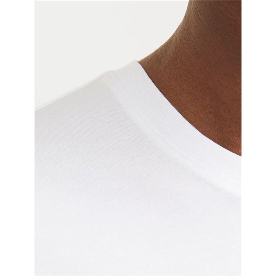 Kort�rmet T-shirt til M�nd Jack & Jones 12268267-C-N100 #4