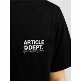 Kortrmet T-shirt til Mnd Jack & Jones Jcodynamic Dust Ss Crew Neck Sort #3
