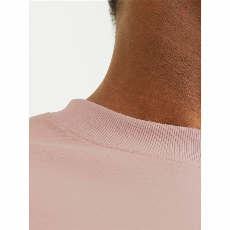 Kortrmet T-shirt til Mnd Jack & Jones Jprblachad Brandingw Neck #4