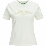 Kortrmet T-shirt til Kvinder Jack & Jones Jxamy Reg Beige #1