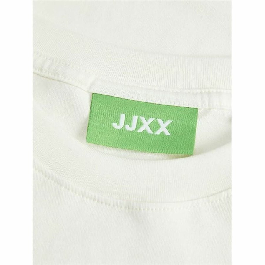 Kortrmet T-shirt til Kvinder Jack & Jones Jxamy Reg Beige #3