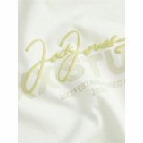 Kortrmet T-shirt til Kvinder Jack & Jones Jxamy Reg Beige #4