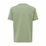 Kortrmet T-shirt til Mnd Only & Sons Onskian Life Reg Seersucker Ss #2