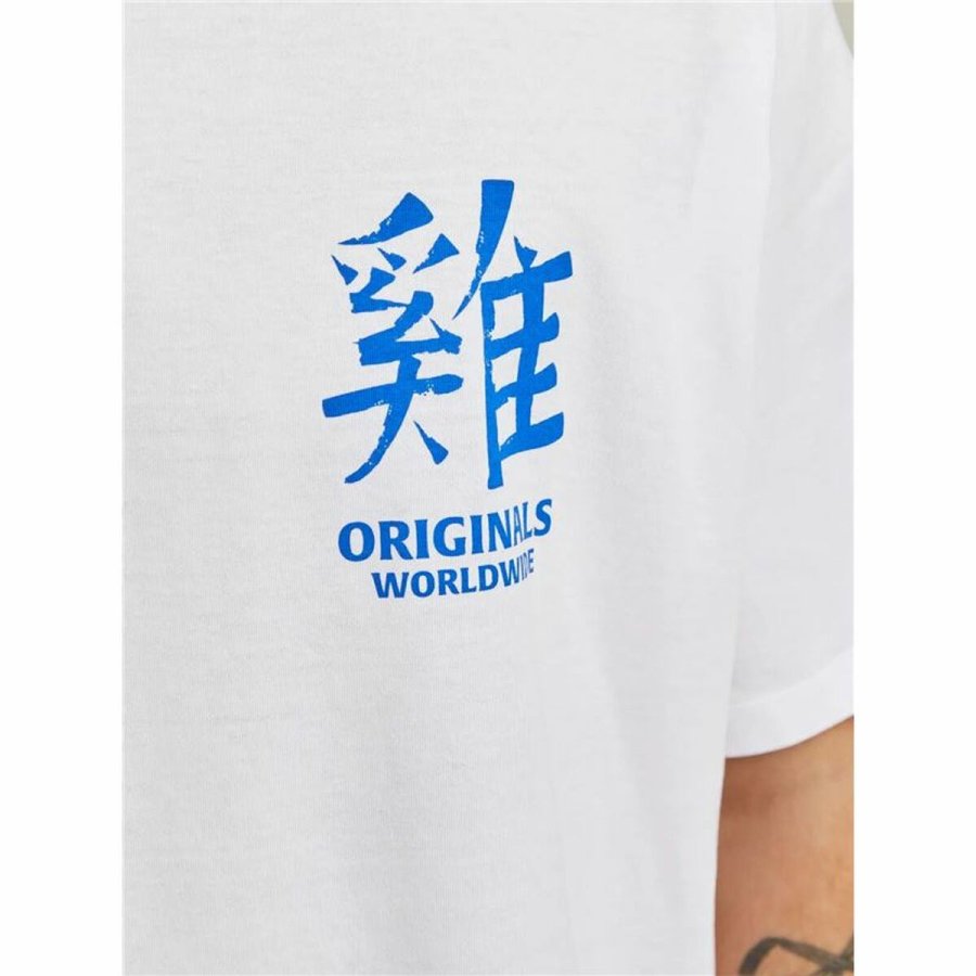 Kortrmet T-shirt til Mnd Jack & Jones Jorsnake #5