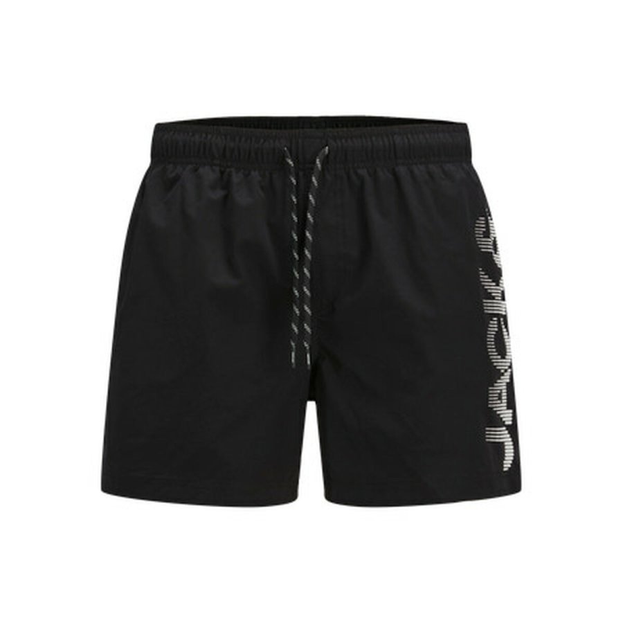 Badetj til Mnd Jack & Jones JPSTMAUI JJSWIM SPLICE LOGO AKM Sort #1