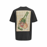 Kortrmet T-shirt til Mnd Only & Sons Ons7Up Rlx Ss Sort #2