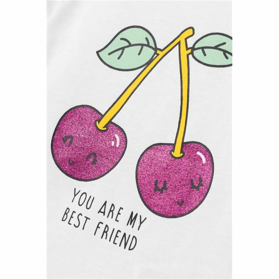 Brne Kortrmet T-shirt Name It Nmfvibeke Capsl Hvid #3