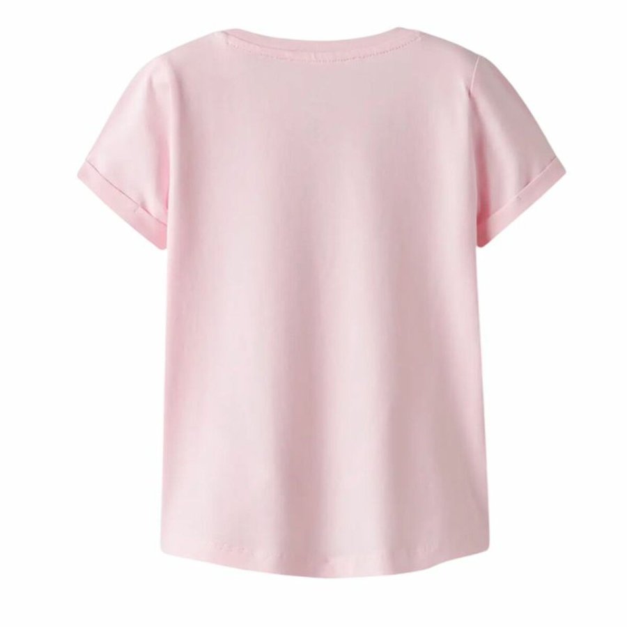 Brne Kortrmet T-shirt Name It Nmfvix Pink #2