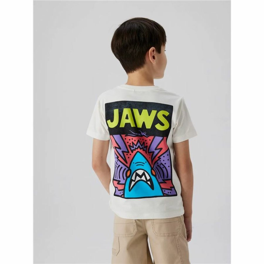 Brne Kortrmet T-shirt Name It Nkmmakai Jaws Nreg Box Sky #5