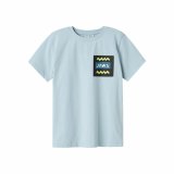 Brne Kortrmet T-shirt Name It Nkmmakai Jaws Nreg Box Sky #1