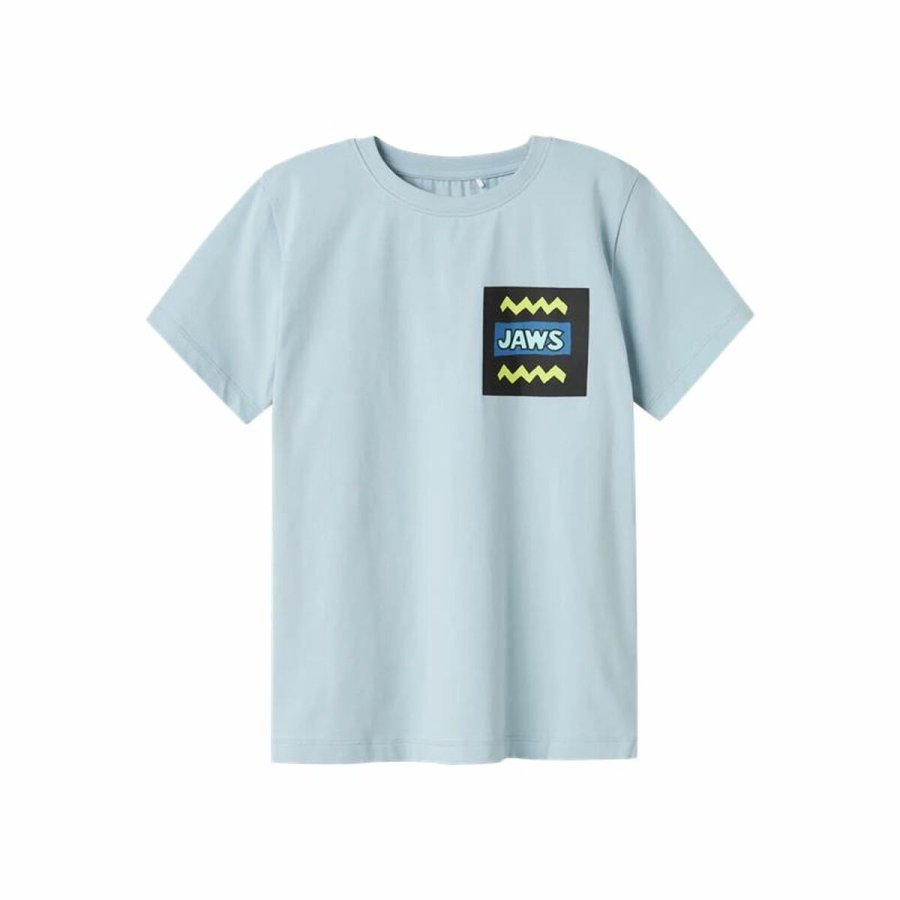 Brne Kortrmet T-shirt Name It Nkmmakai Jaws Nreg Box Sky #1